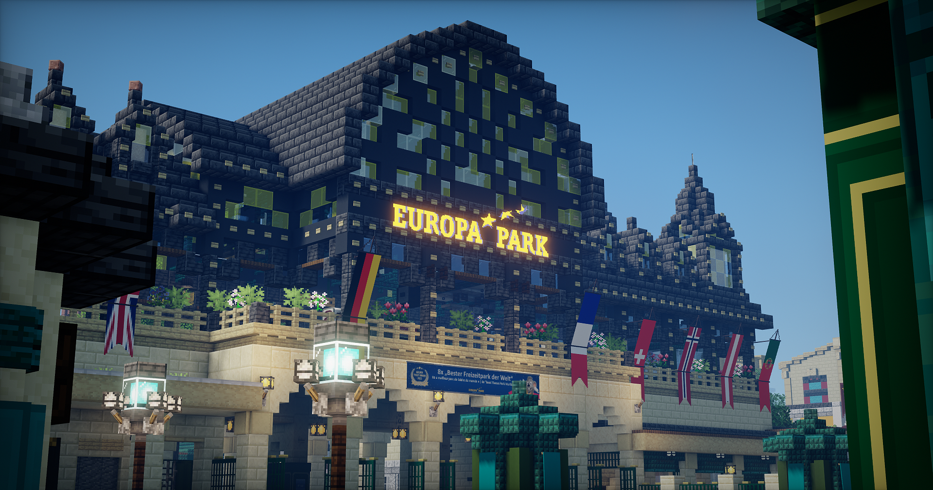 Entrée principale de Europa-Park